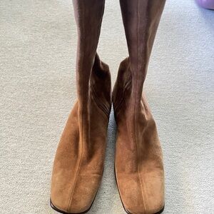 Tan Suede Boots